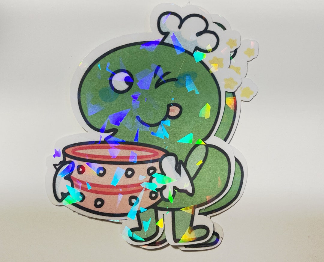 TWO TPOT Cake at Stake Holographic Sticker Etsy