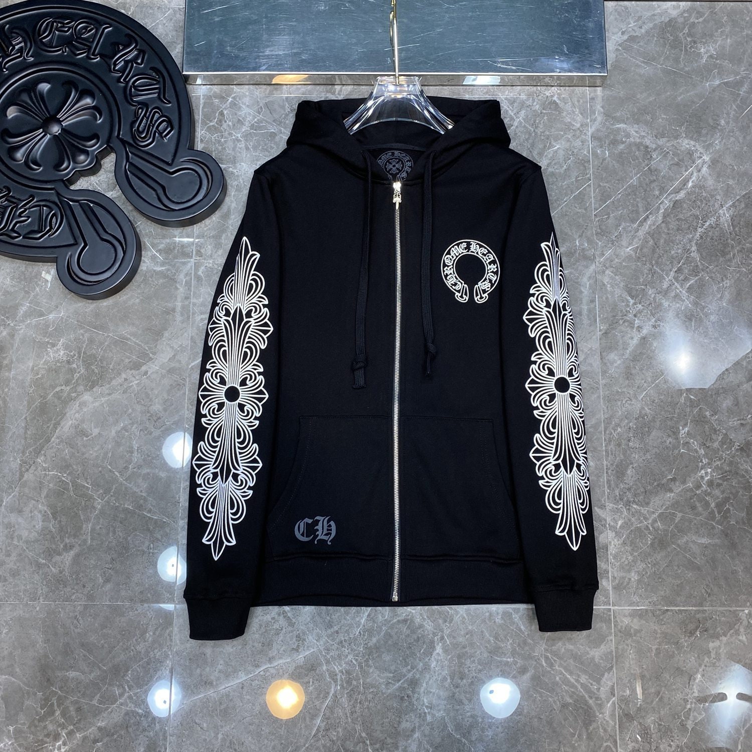 Street Wear Inspired Multi Color Cross Hoodie Black - Etsy