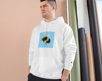 Pixel Bumble Bee Hoodie - Unisex