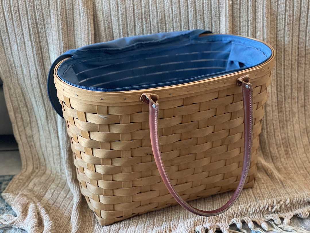Longaberger Basket, 2002 Good Ol Summertime Large Boardwalk Basket
