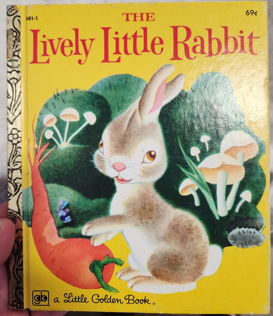 Rabbit Lively The Lively Little Rabbit | 1943 | A Little Golden Book | (sandpiper ...