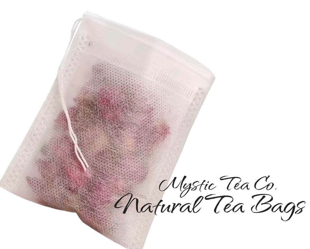 Natural Drawstring Tea Bags: Cotton Pulp, Herbal Tea (2 3/4 X 3 1/2) - Etsy