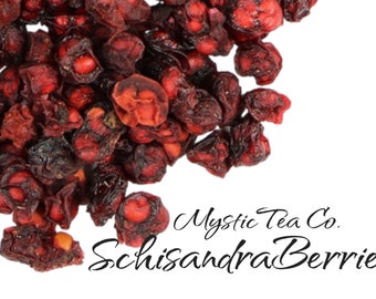Organic Schisandra Berries: Herbal Tea, Women's Health