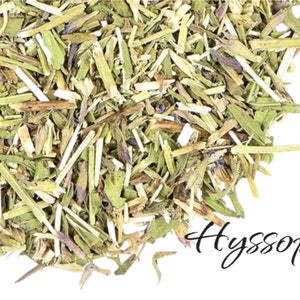 Chá de ervas orgânicas de hissopo, incenso, remédios, natural, folha de ervas, presente de bruxaria metafísica espiritual