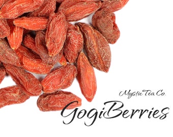 Organic Gogi Berries: Herbal Tea, Natural Remedy