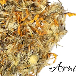 Chá de Arnica Orgânica, Incenso, Remédios, Natural, Folha de Erva, Presente Espiritual, Metafísico e de Bruxaria
