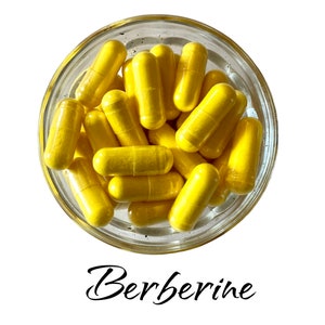 Organic Berberine HCL Capsules: Vegan Herbal Supplement