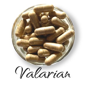 Organic Valerian Root Capsules: Artisan Herbal Sleep Supplement