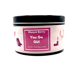 You Go Girl 14oz 3-Wick Hand Poured Candle - Soy/Paraffin Blend