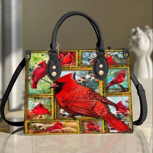 U of L Cardinals Leather Crossbody Bag/Purse