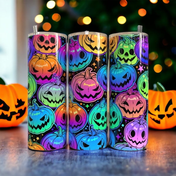 Tumbler  Halloween Pumpkin  20oz