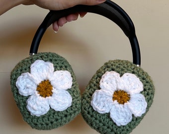 Flower Crochet AirPod Max Covers