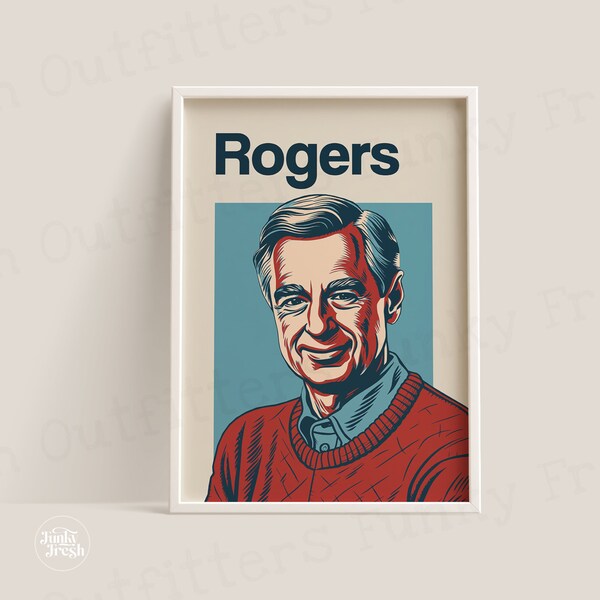 Mr Rogers - Etsy