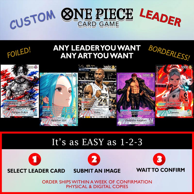 Op16 Leader Custom - Etsy