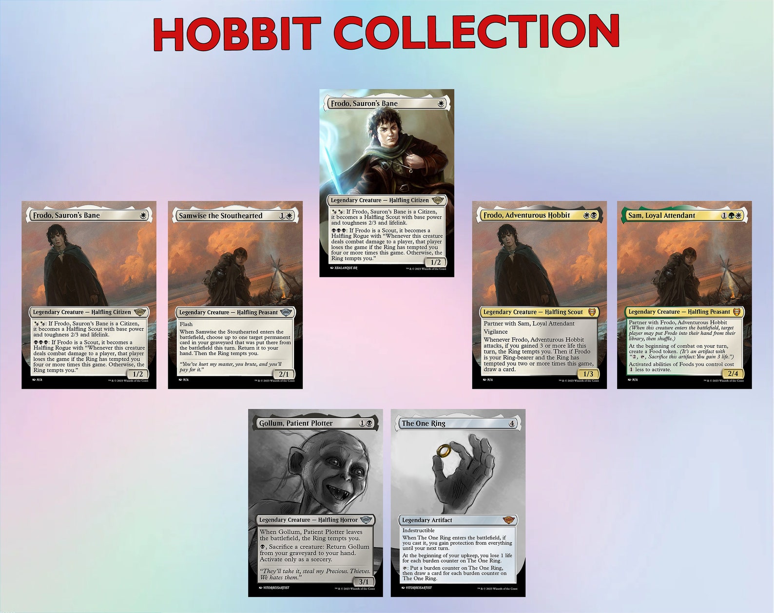 LOTR Magic the Gathering Card physical Digital Lord of the Rings MTG