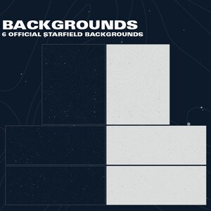 Starfield Basic Vector Bundle Digital Files / DIY Starfield Gifts and ...