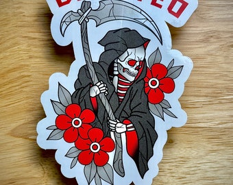 Devoted Brand Sticker / Tattoo / Design / Surface Sticker / Tattoo Flash / Tattoo Artist