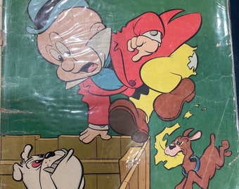 Elmer Fudd quatre bandes dessinées vintage des années 50