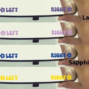 Left & Right Sticker | 2 Sticker Set | Funky Left Right Direction Help ...