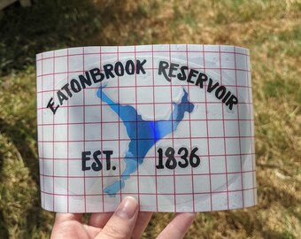 Eatonbrook Reservoir Sticker | Vinyl Sticker
