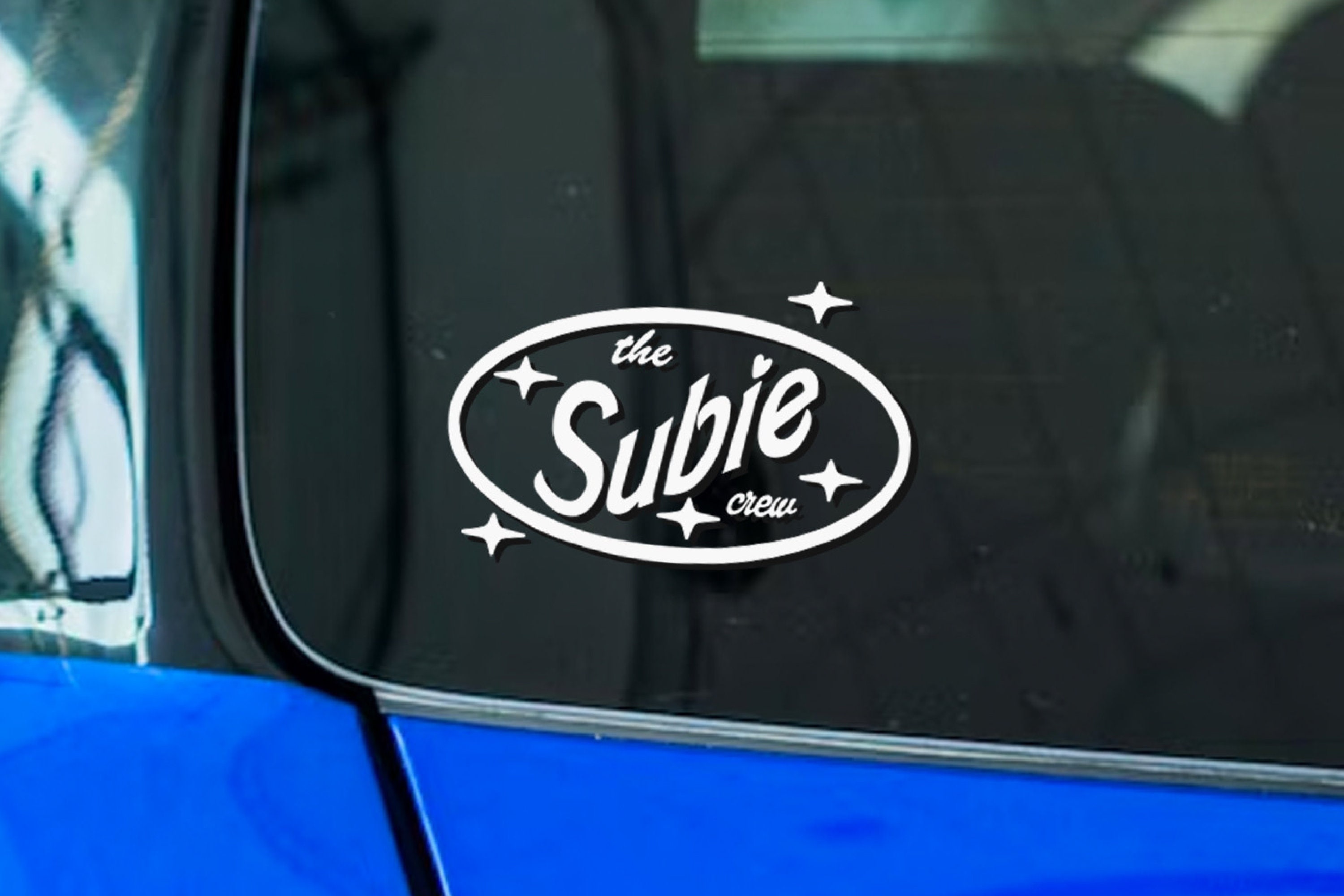 Sticker autocollant Voiture Sport Subaru