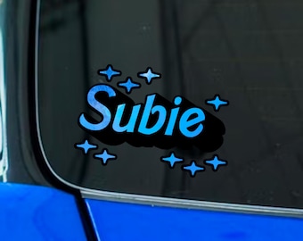 Pegatina de Subie / Calcomanía para coche