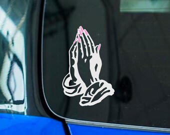 Praying Hands | Vinyl Window Sticker