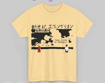 The End of Evangelion Take Care of Yourself T-shirt Unisex