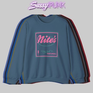 The Best Nite&#39;s Diner Night Spring Sweatshirt Sweater Inspired Alan Wake Video Game  Gift for Gamer