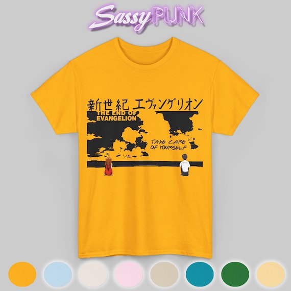 The End of Evangelion Take Care of Yourself T-shirt Unisex