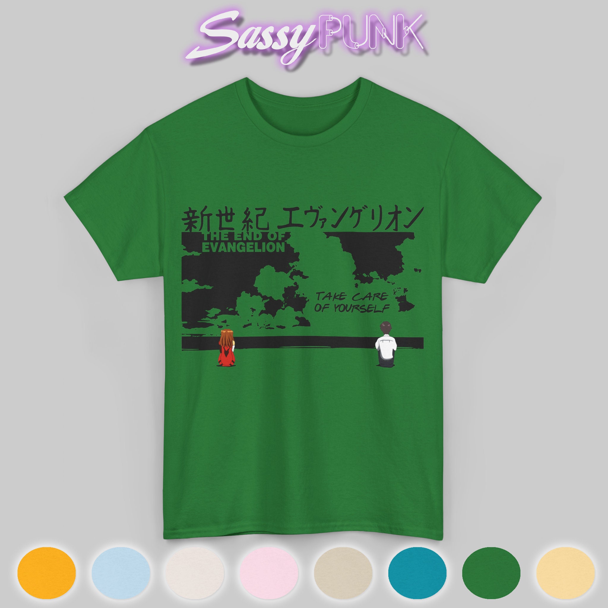 エヴァンゲリオン Tシャツ THE END OF EVANGELION Evangelion, Neon Genesis Evangelion Shirt, End of Evangelion, Eva