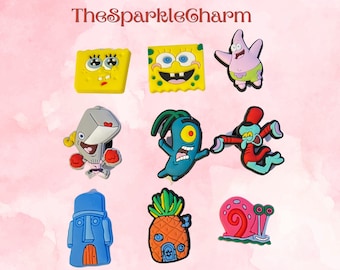 Cartoon Croc Charms: Girly Shoe Jibbitz Decor