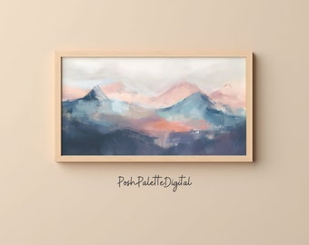 Wall Art Print set of 20 | Mountains Gallery | Nature-Inspired Art for Home Decor | Wallpaper for Frame TVs