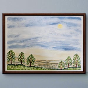 Pintura original de paisaje