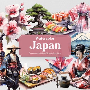Acuarela Japón, 42 monumentos japoneses, viajes vacaciones vacaciones impresión digital, formato PNG clipart fondo transparente uso comercial