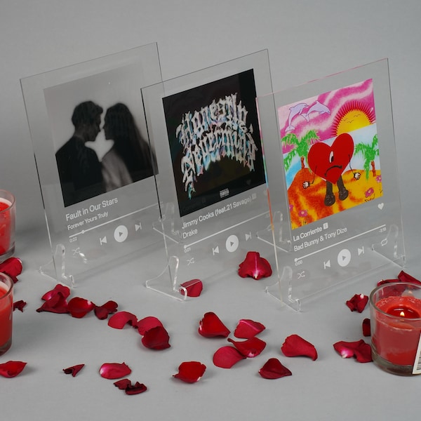 Acrylic Album Cover Etsy