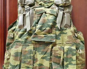 Original Russian 6B3 body armor with soft Kevlar inserts and full plates