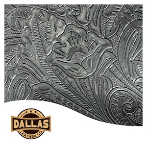 Embossed Leather Cuts | Denver Mediterranean | Pre-Cut Sheets | DLCo | Cowhide Embossed | Leather For Crafters | Leather Sheets
