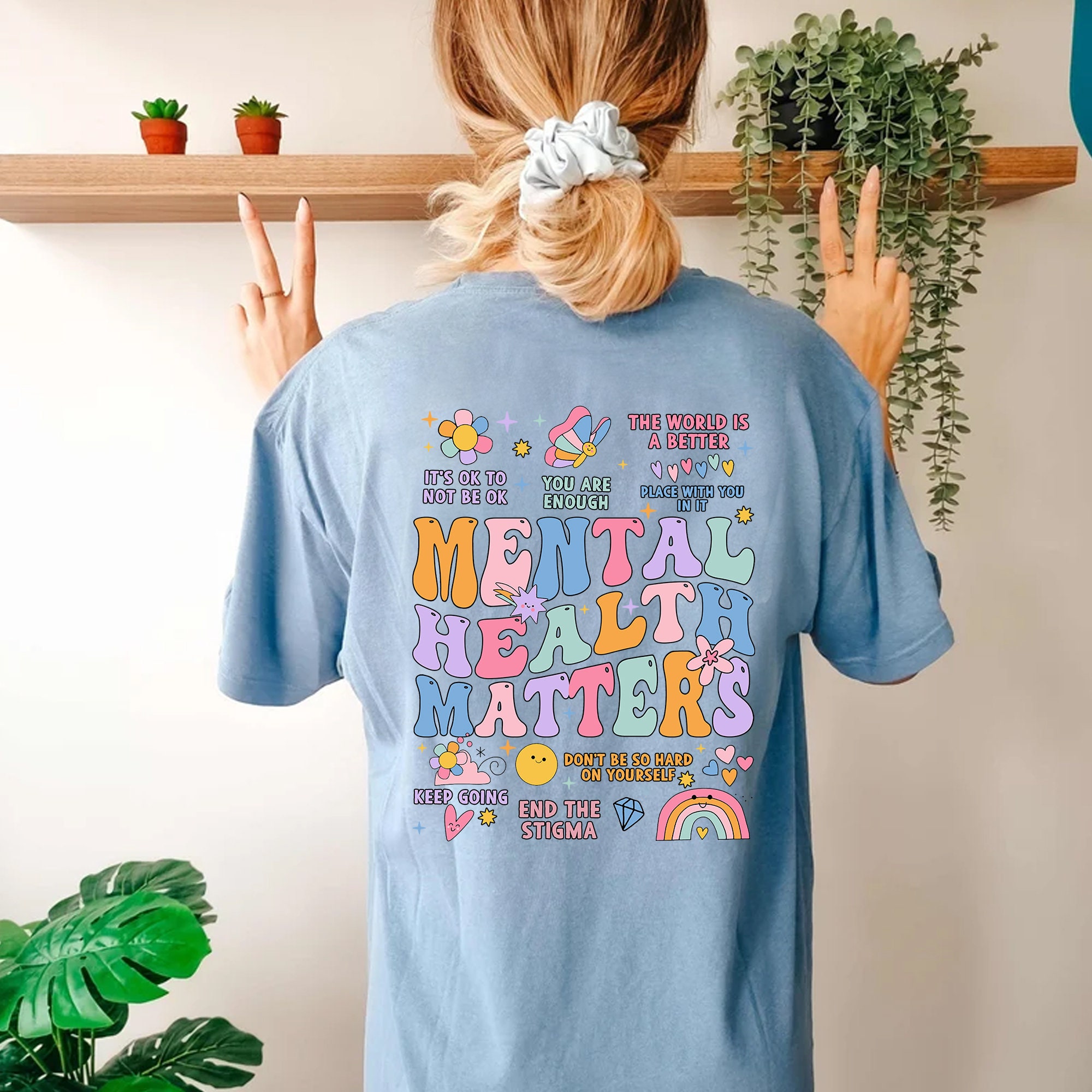 Discover Mental Health Matters Shirt, Mental Health Shirts, Women Inspirational Shirts, Inspirational Gifts, Gift for Her