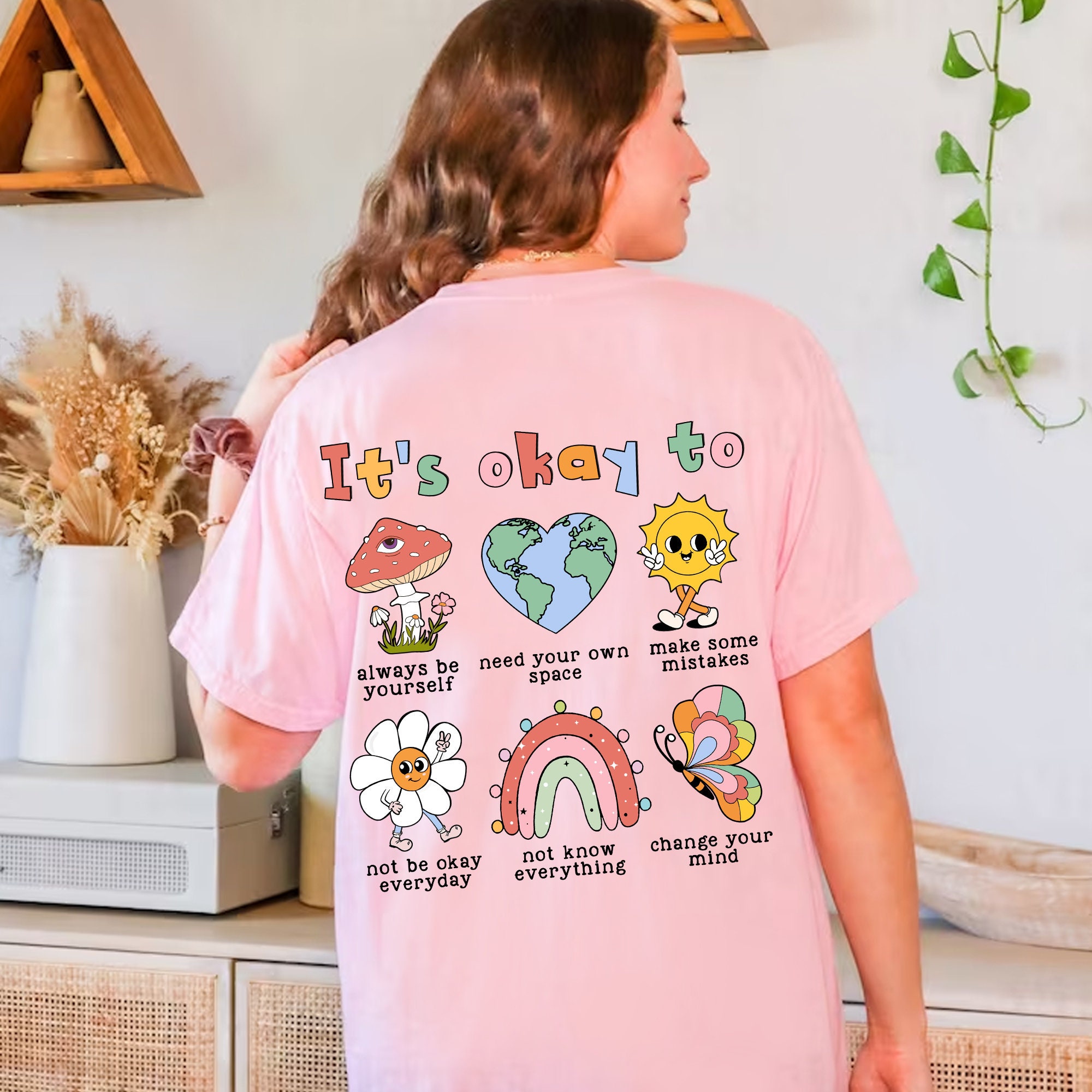 Discover Inspirational Shirt, You Matter Shirt, It's Okay To, Mental Health Matters Shirt, Trendy Positive Shirt, Self Love Shirt