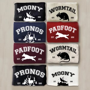 Moony Wormtail Padfoot Prongs Marauders Shirt, Remus Lupin Shirt, For Our Moony Shirt, Wizard Shirt, Marauder Shirt, Unisex Clothing