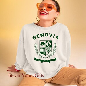 Genovia Code Of Arms Shirt, Genovia University Shirt, 90s Shirt,princess Sweatshirt, Princess Diaries Inspired, Feminist Shirt