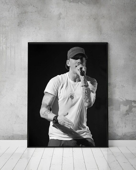 International Eminem Black Light Poster