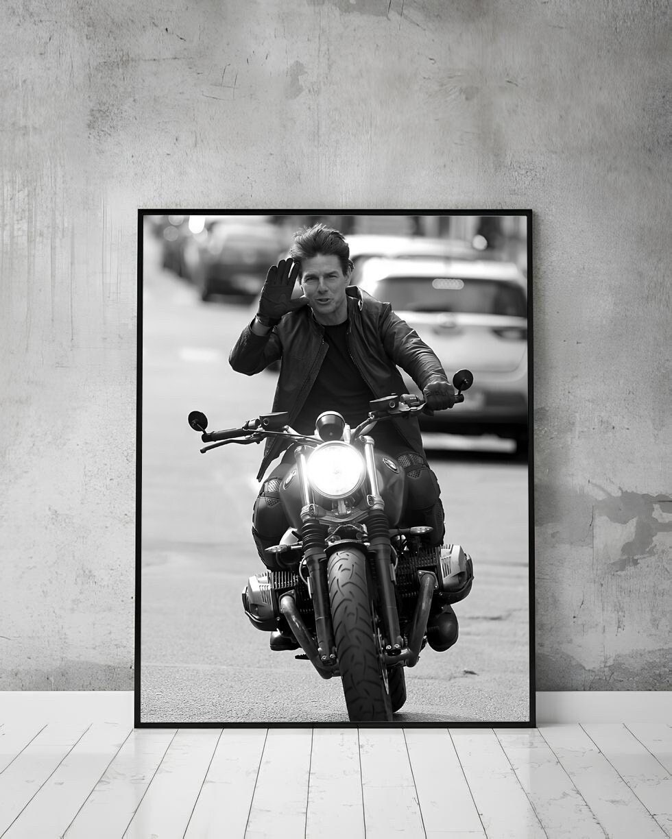 Tom Cruise Leinwand Poster 30x45cm - Wandkunst Für Wohnzimmer Ungerahmt