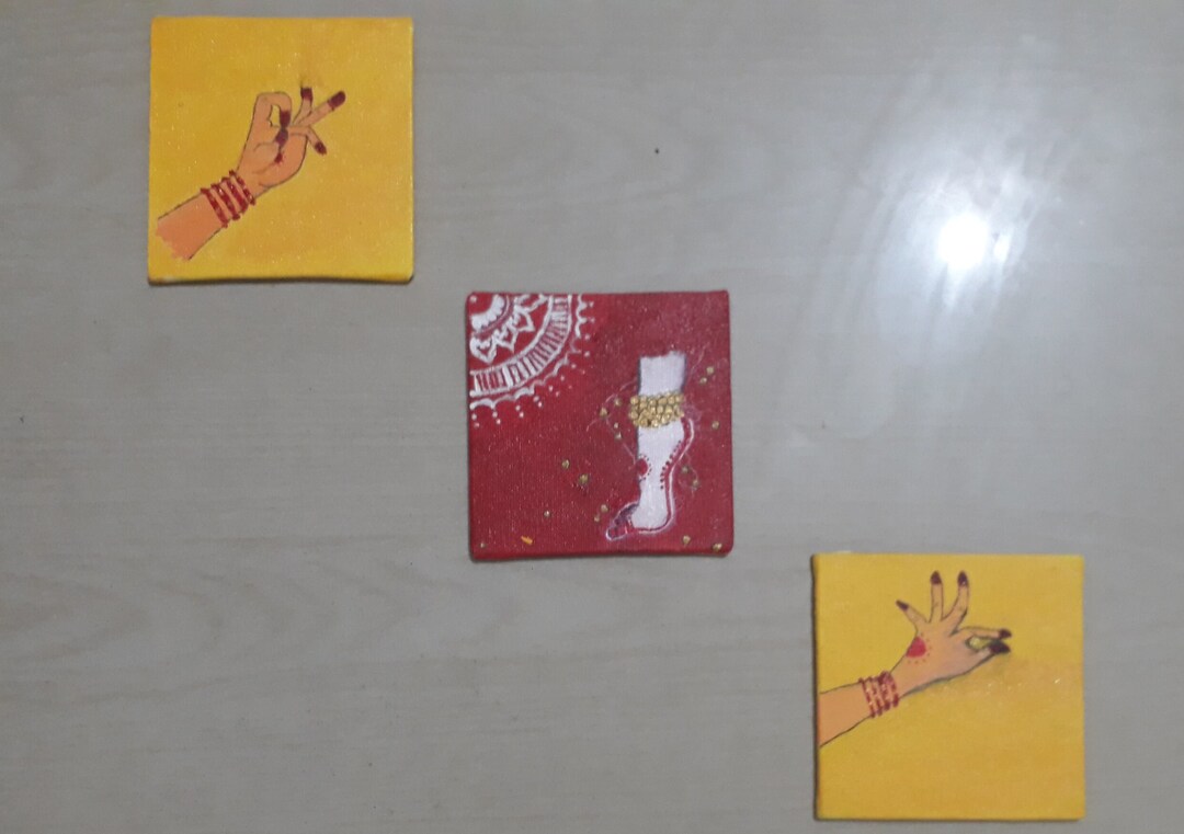 Handmade Set of Two Hand Gestures and One Foot Posturer Etsy