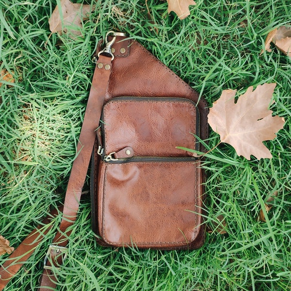 Mens Crossbody Bag Etsy