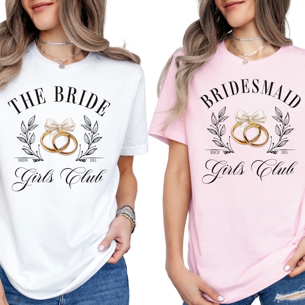 Bachelorette Girls Club, Luxury Bachelorette Shirts, Bachelorette Shirts, Bach Party Shirts, Cocktail Social Club, Bridal Party Shirt