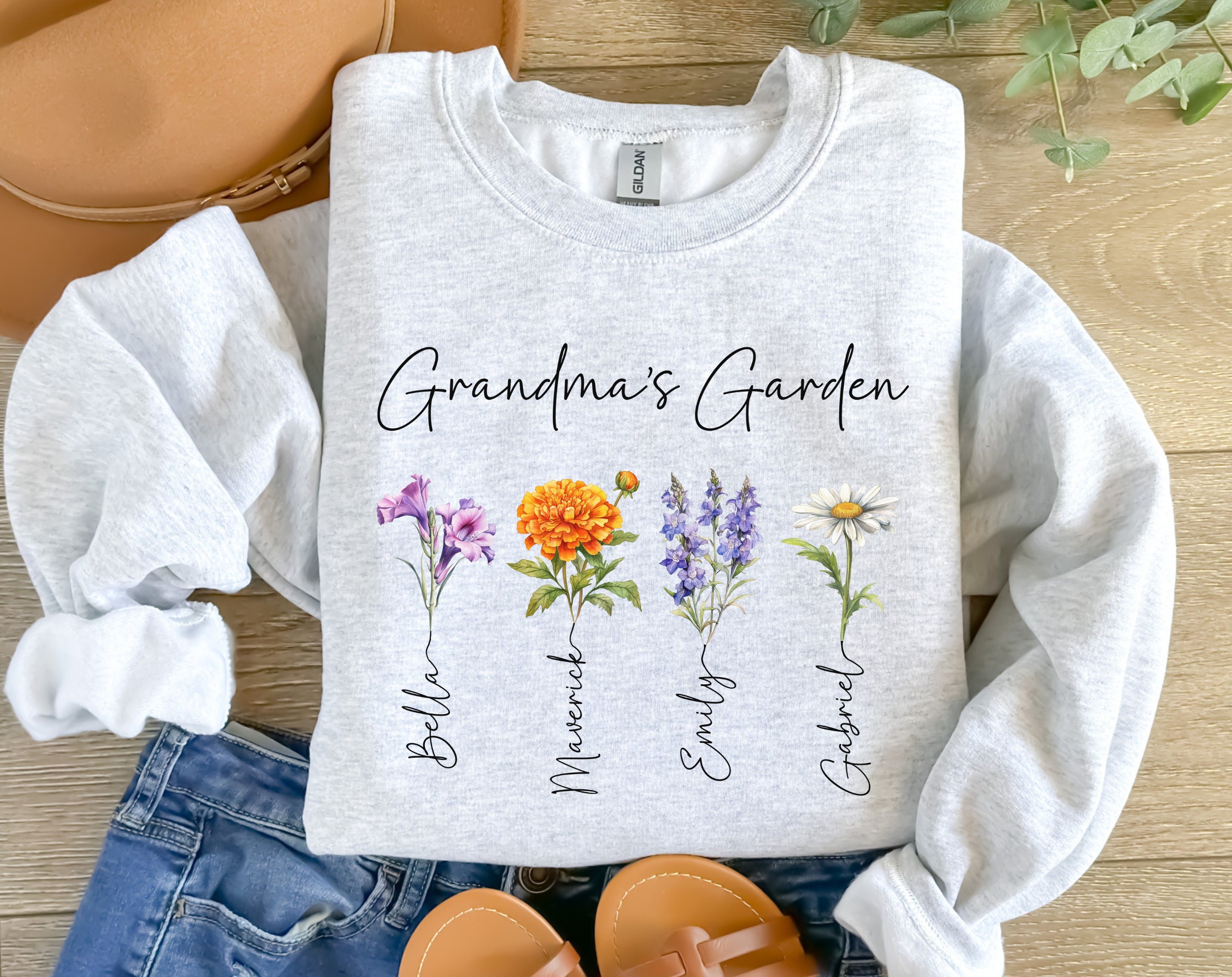 Grandma's Garden Is Grown With Seeds Of Love - Family Personalized Cus -  Pawfect House