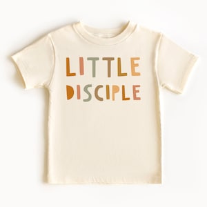 Little Disciple Toddler Shirt, Cute Christian Kids Shirt, Jesus Kids, Toddler & Youth Tee, Christian Shirts For Kids, Baby