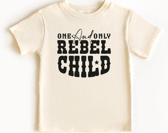Rebel Child Toddler Shirt For, Hippie Kids Tee, Youth And Toddler Tee, Retro Kids Shirt, Unisex Youth Tee, Unisex Toddler Shirt